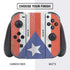 Puerto Rico Flag Distressed Nintendo Switch Bundle Skin